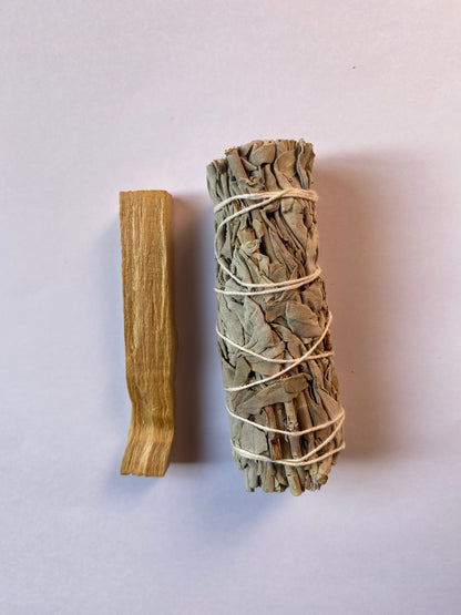 White Sage and Palo Santo Bundle